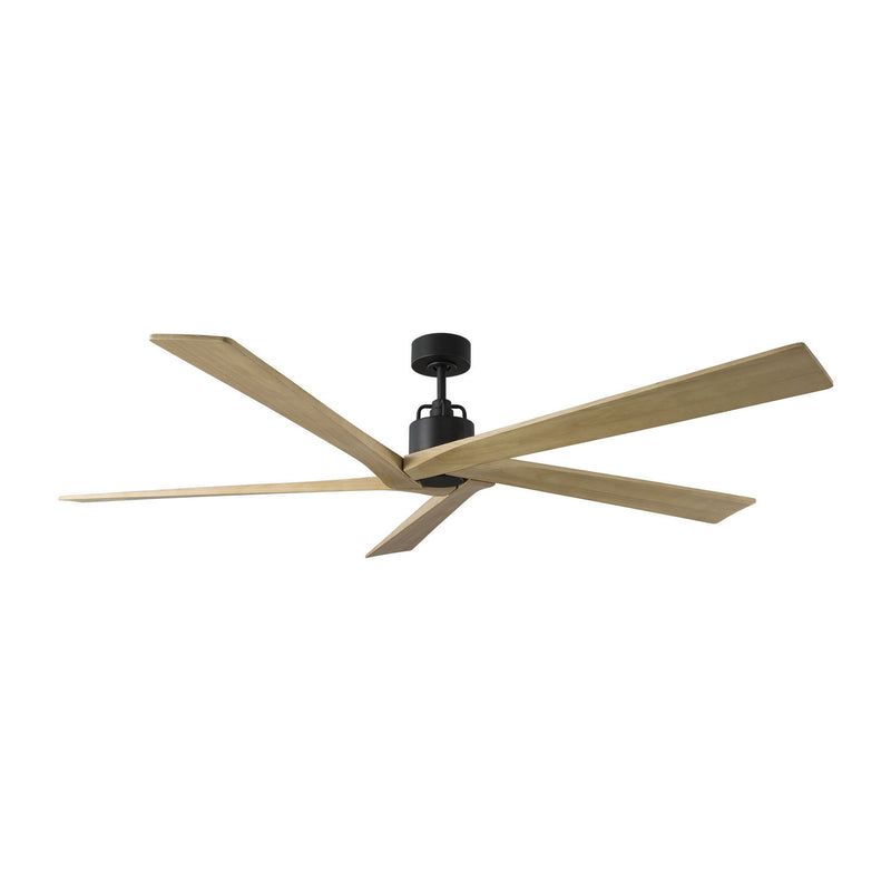 Visual Comfort Fan 5ASPR70MBKNH 70" Ceiling Fan, Midnight Black