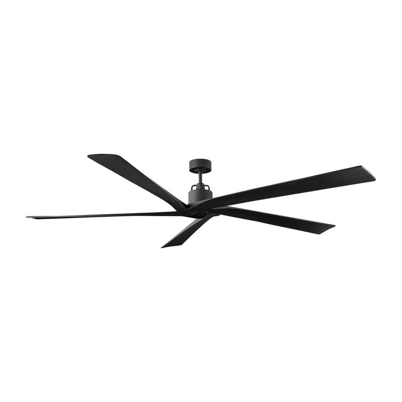 Visual Comfort Fan 5ASPR84MBK 84" Ceiling Fan, Midnight Black