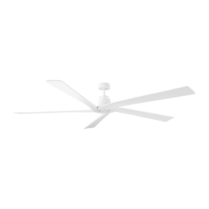 Visual Comfort Fan 5ASPR84RZW 84" Ceiling Fan, Matte White