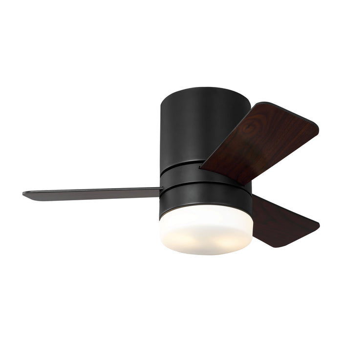 Generation Lighting 3ERHR32MBKD 32" Ceiling Fan, Midnight Black