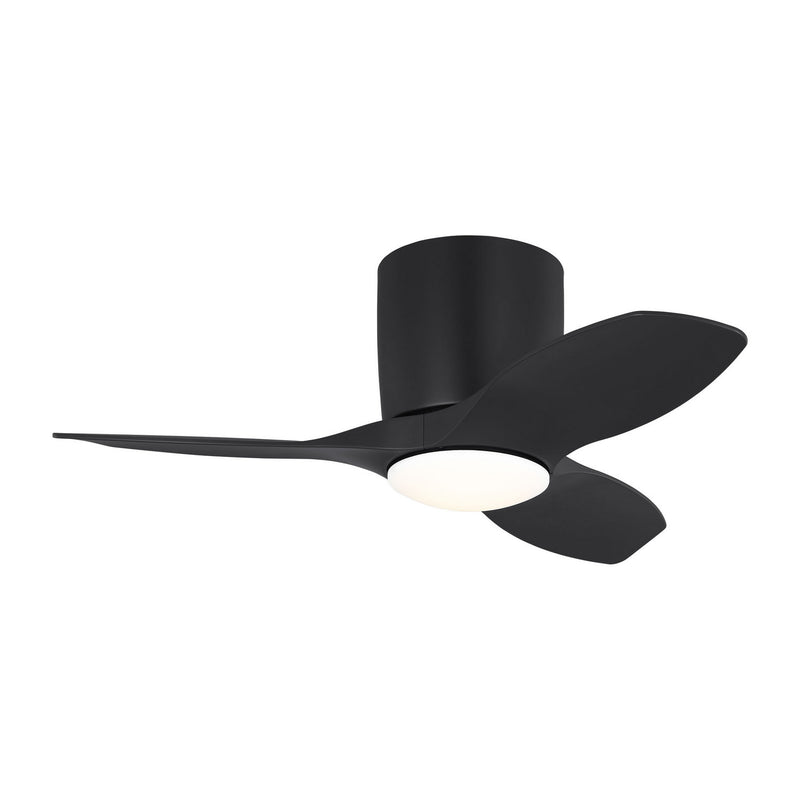 Generation Lighting 3TTHR32MBKD 32" Ceiling Fan, Midnight Black