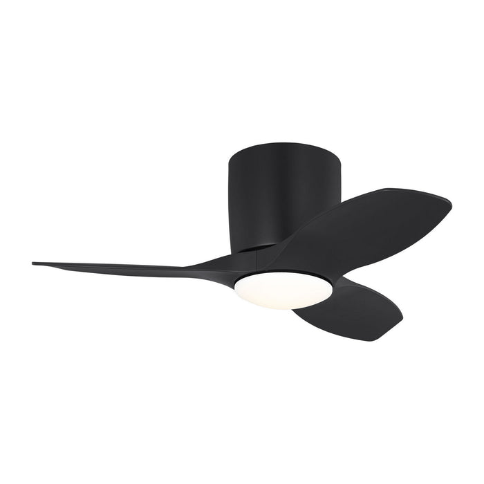 Generation Lighting 3TTHR32MBKD 32" Ceiling Fan, Midnight Black