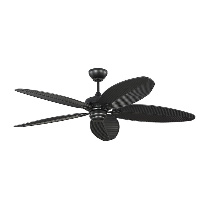 Generation Lighting 5CUR60BK 60" Ceiling Fan, Matte Black
