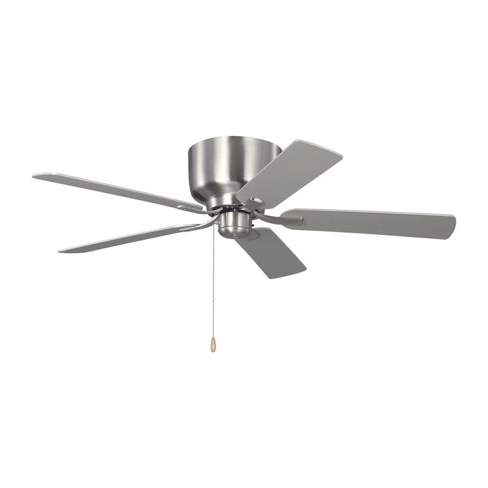 Generation Lighting 5LDH52BS 52" Ceiling Fan, Brushed Steel