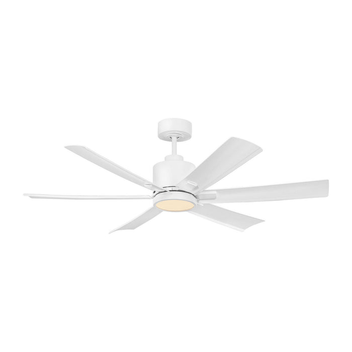 Generation Lighting 6FLSM52RZWD 52" Ceiling Fan, Matte White