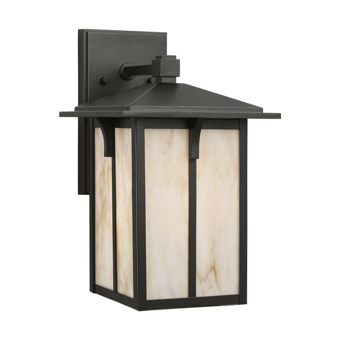 Generation Lighting 8652701CG-71 One Light Outdoor Wall Lantern, Antique Bronze