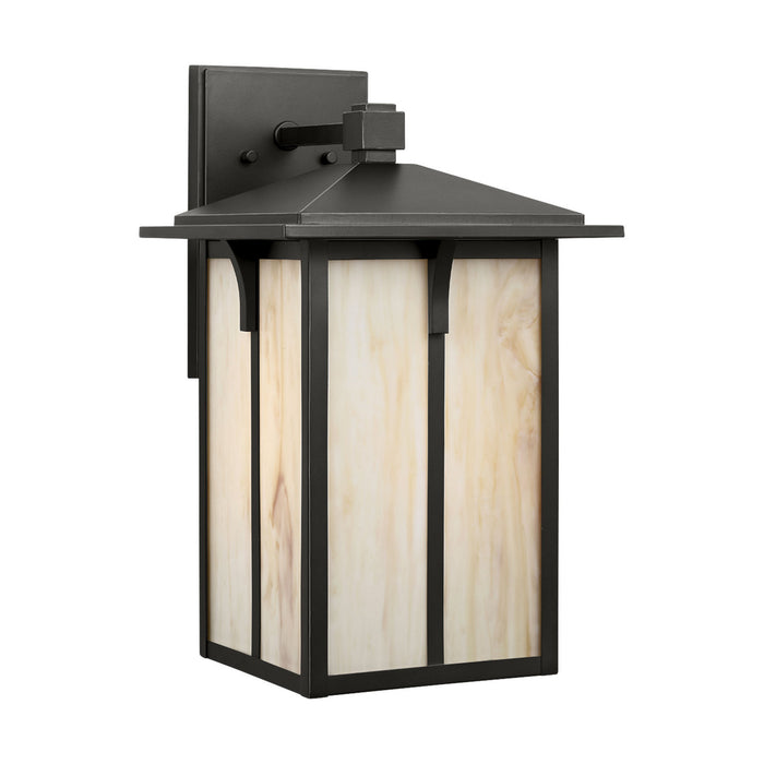 Generation Lighting 8752701CG-71 One Light Outdoor Wall Lantern, Antique Bronze