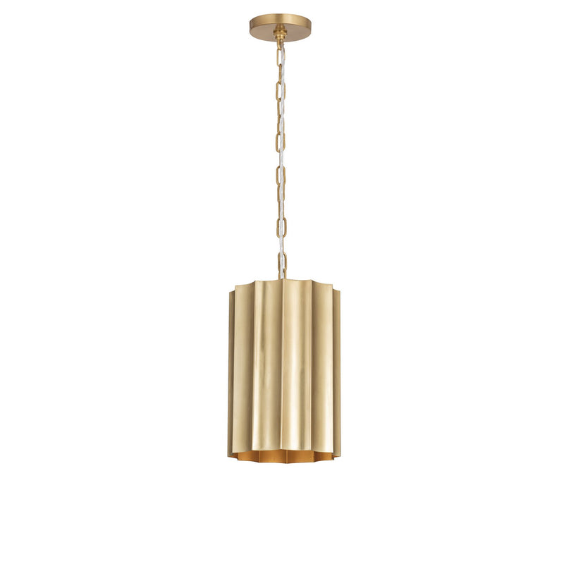 Maxim 39131WBR One Light Mini Pendant, Weathered Brass