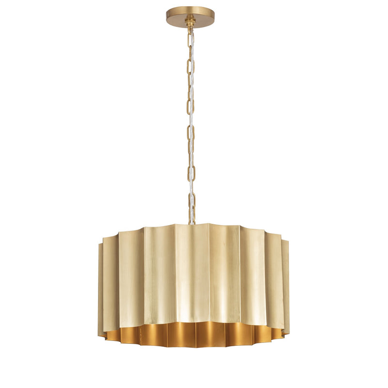 Maxim 39133WBR One Light Pendant, Weathered Brass