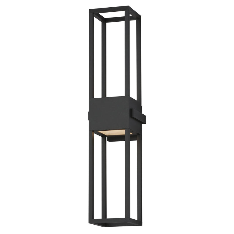 Maxim 40678BK LED Outdoor Wall Sconce, Black