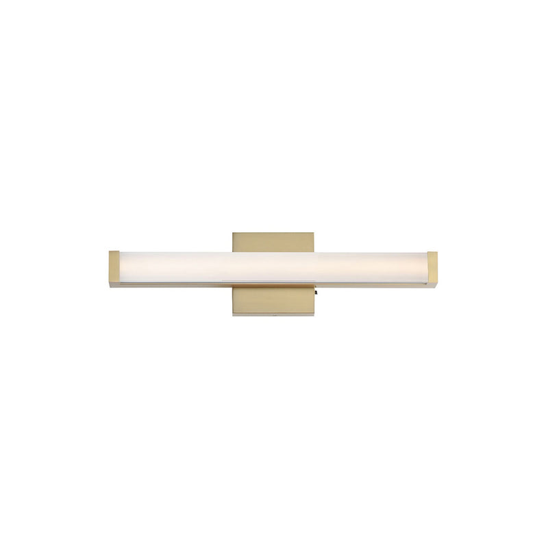 Maxim 52050NAB LED Bath Vanity, Natural Aged Brass