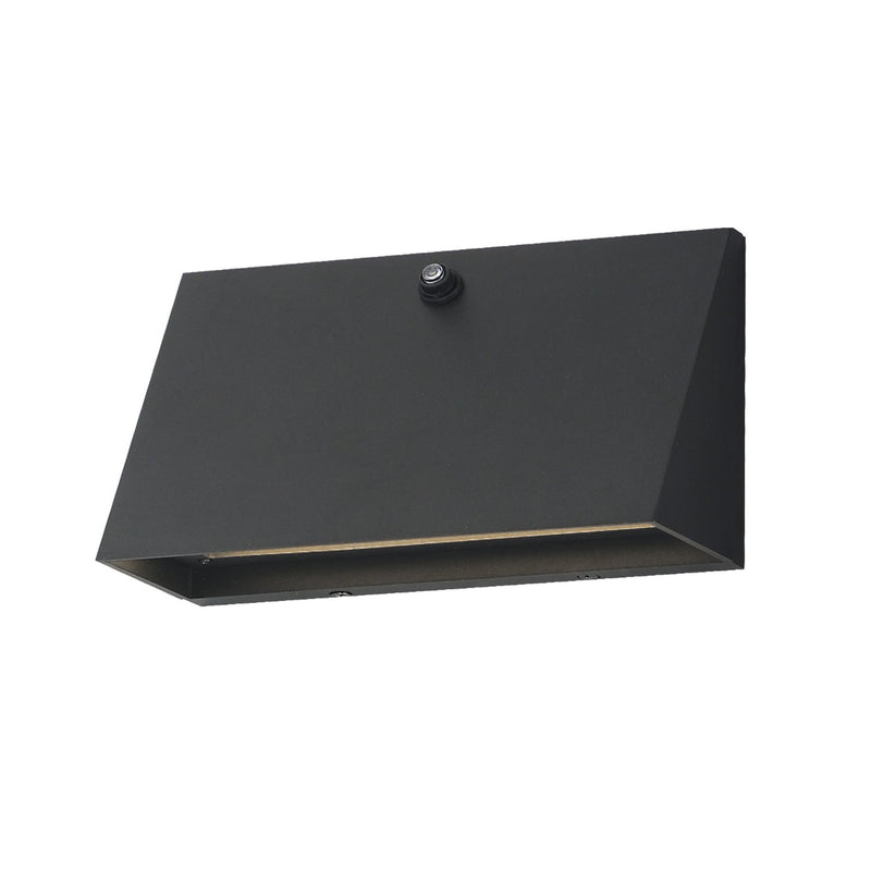 Maxim 52527BK/PHC LED Outdoor Wall Sconce, Black
