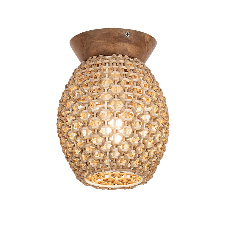 Maxim 14920NA One Light Flush Mount