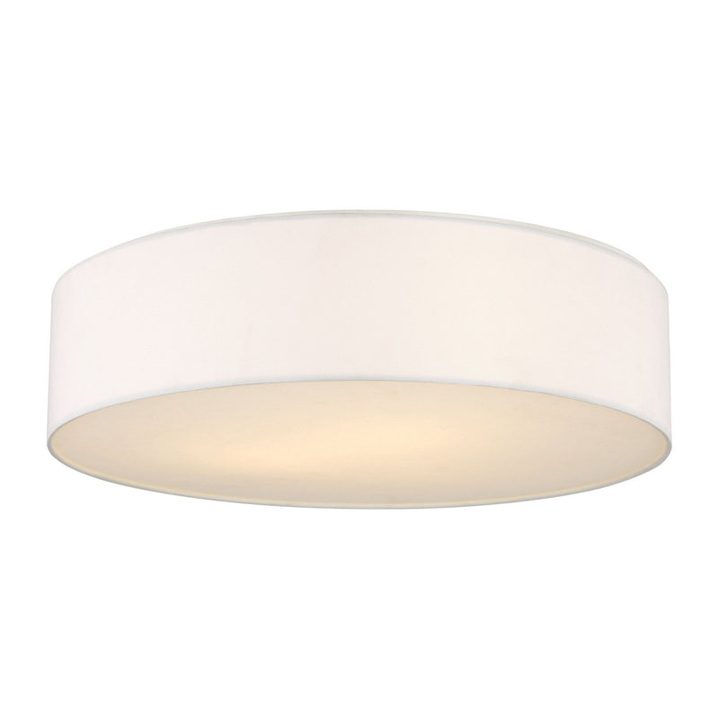 Generation Lighting GLF1002MWT Flush Mount, Matte White