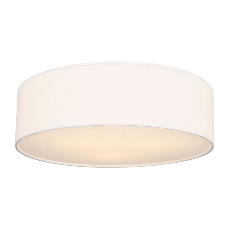 Generation Lighting GLF1013MWT Flush Mount, Matte White
