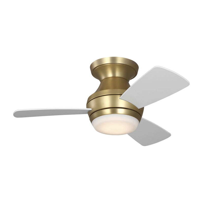 Visual Comfort Fan 3IKHR32BBSD 32" Ceiling Fan, Burnished Brass