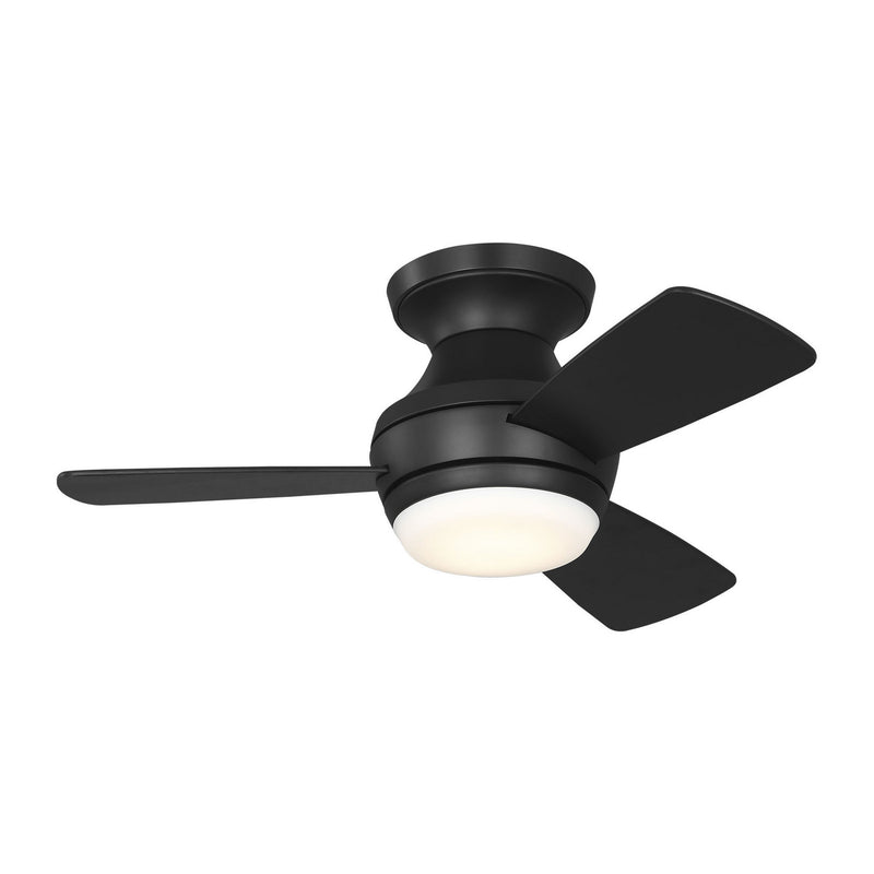 Visual Comfort Fan 3IKHR32MBKD 32" Ceiling Fan, Midnight Black