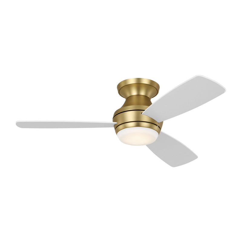 Visual Comfort Fan 3IKR44BBSD 44" Ceiling Fan, Burnished Brass