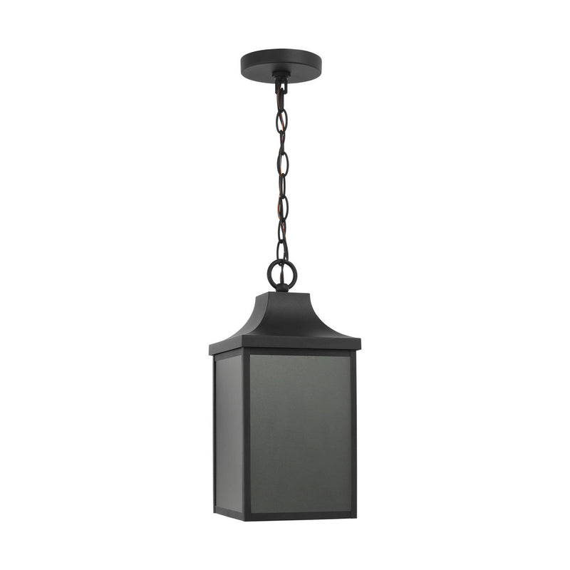 Generation Lighting GLO1041EN3/TXB One Light Pendant, Textured Black