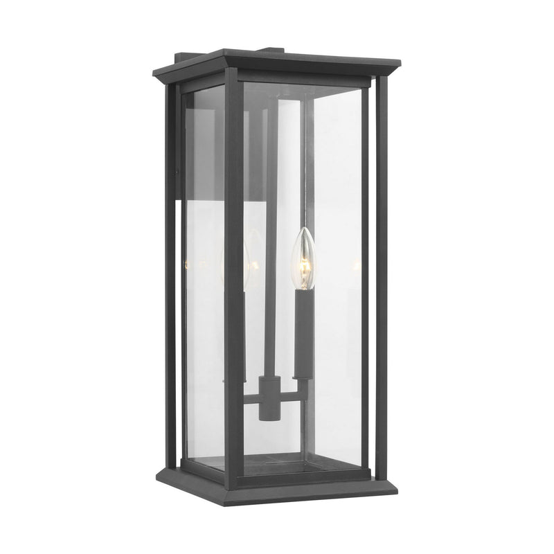 Generation Lighting GLO1222C-TXB Lantern, Textured Black