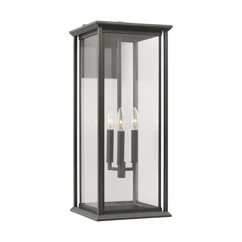 Generation Lighting GLO1233C-ANBZ Lantern, Antique Bronze