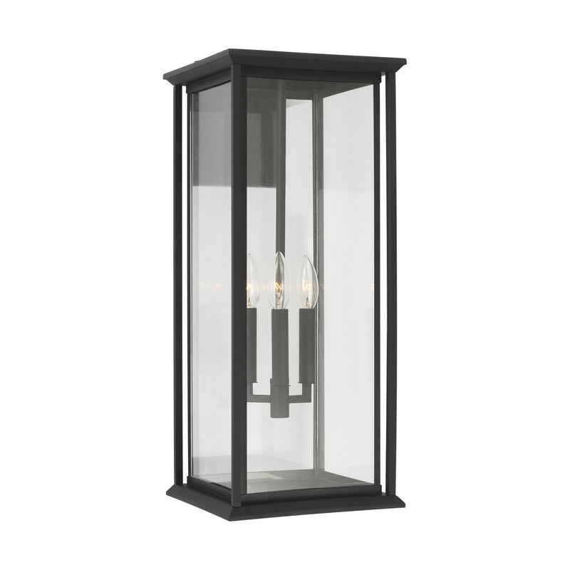 Generation Lighting GLO1233C-TXB Lantern, Textured Black