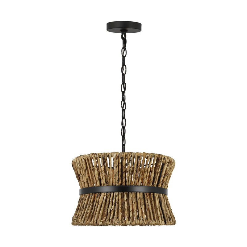 Visual Comfort Studio DJP1052MBK Two Light Pendant, Midnight Black