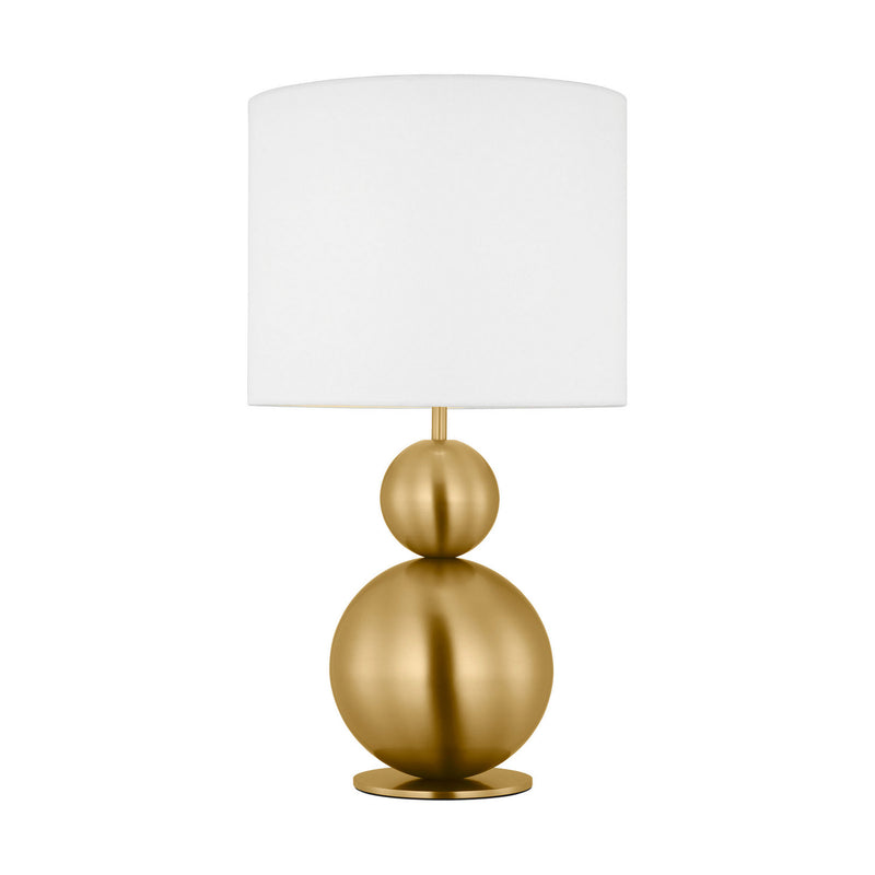 Visual Comfort Studio KST1221BBS1 One Light Table Lamp, Burnished Brass