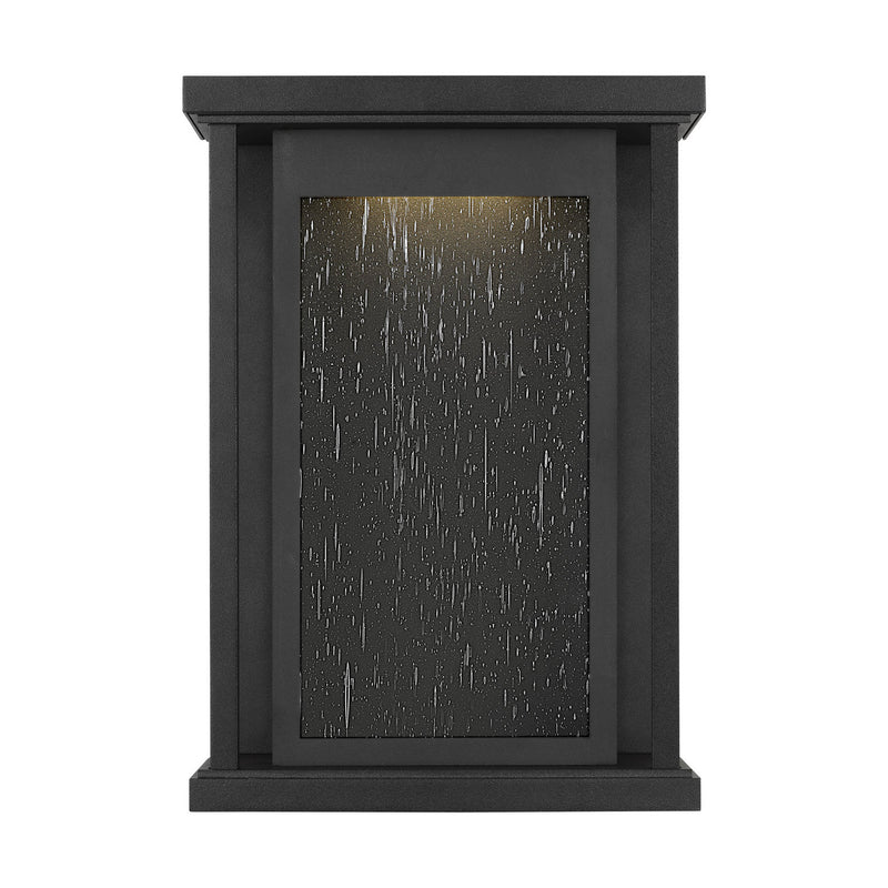 Generation Lighting GLO1321TXB Lantern, Textured Black