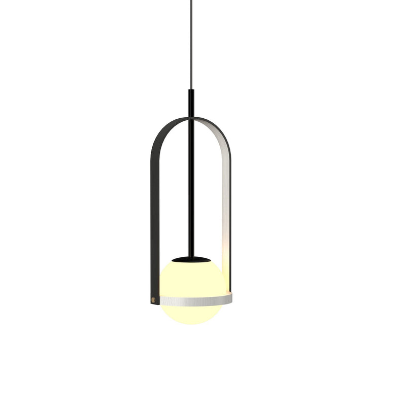 Accord Lighting 1544.47 One Light Pendant, Organic White