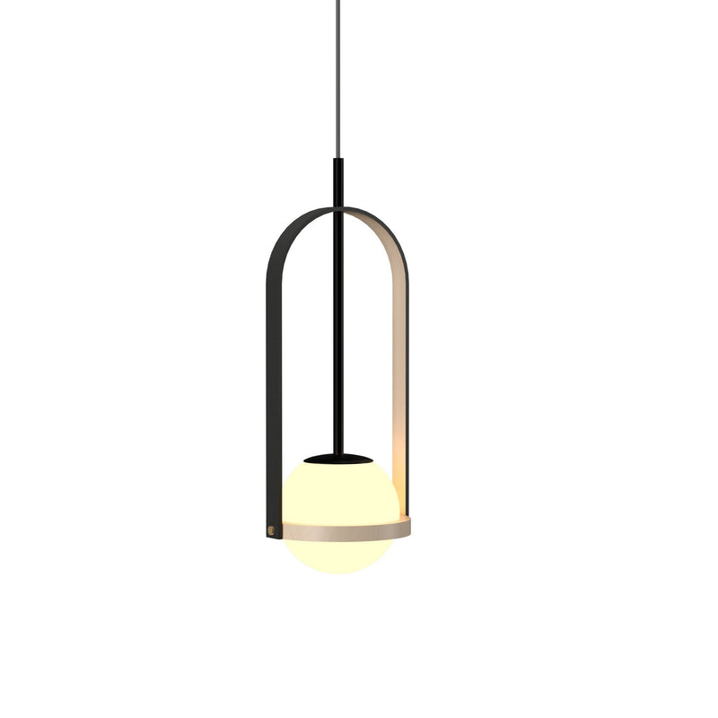 Accord Lighting 1544.48 One Light Pendant, Organic Cappuccino