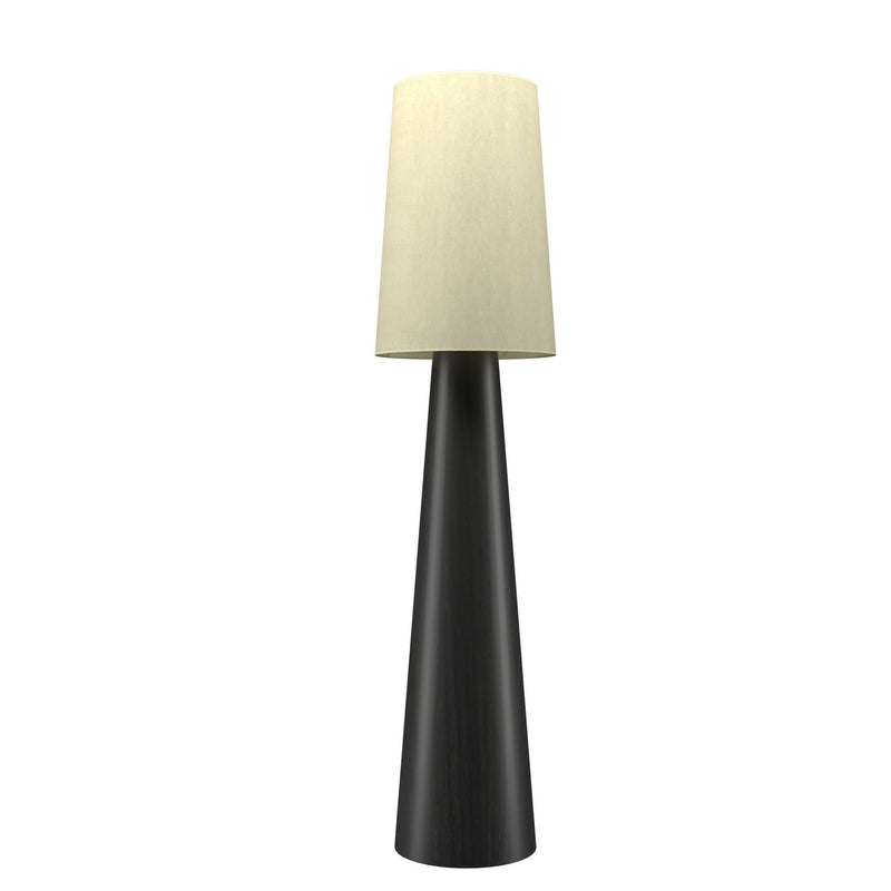 Accord Lighting 3062.44 One Light Floor Lamp, Charcoal