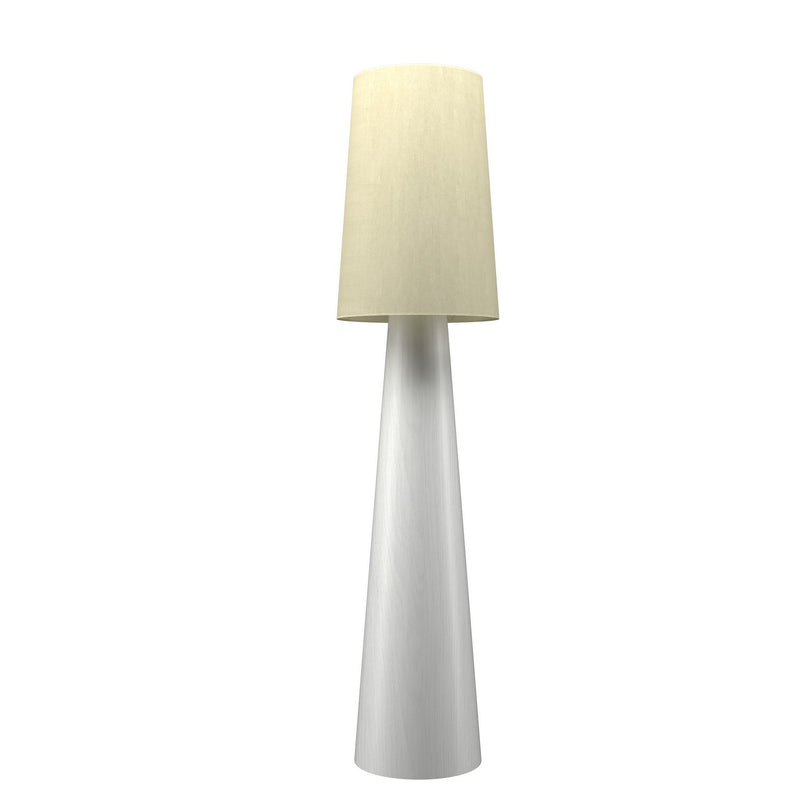 Accord Lighting 3062.47 One Light Floor Lamp, Organic White