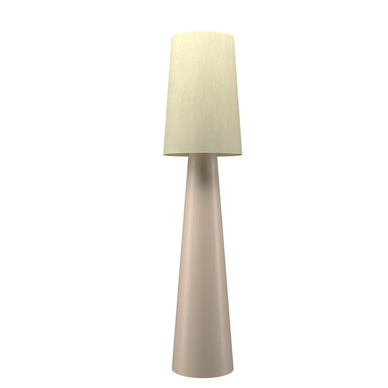 Accord Lighting 3062.48 One Light Floor Lamp, Organic Cappuccino