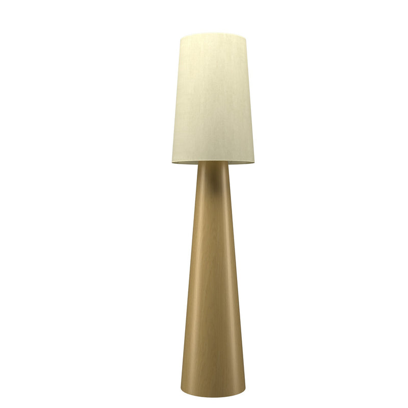Accord Lighting 3062.49 One Light Floor Lamp, Organic Gold