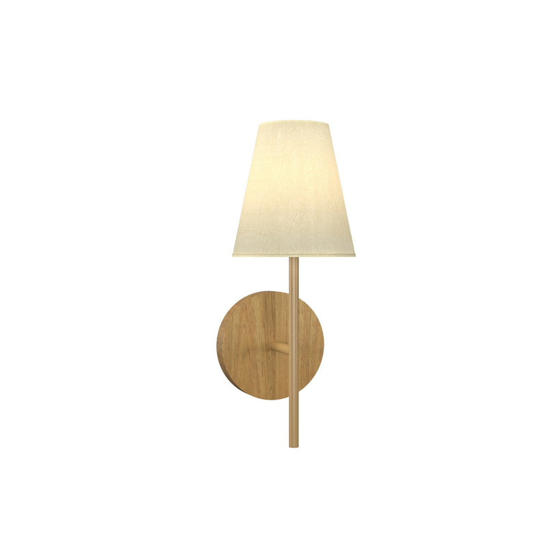 Accord Lighting 4209.09 One Light Wall Lamp, Louro Freijo