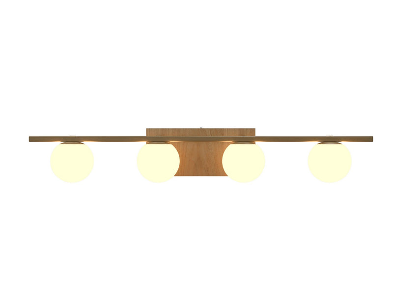 Accord Lighting 4211.09 Four Light Wall Lamp, Louro Freijo