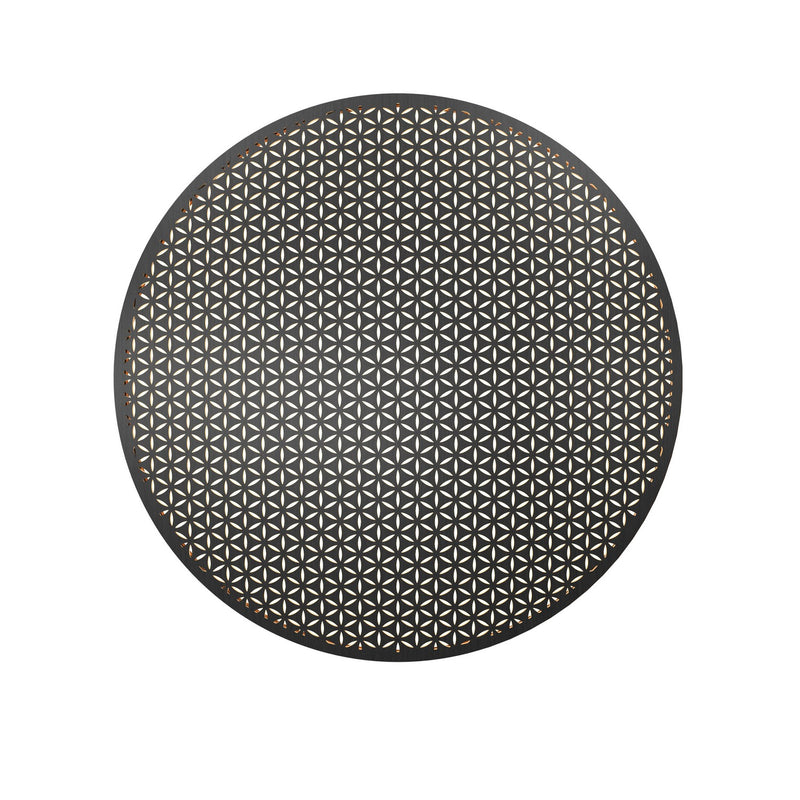 Accord Lighting 4216.50 Three Light Wall Lamp, Organic Grey