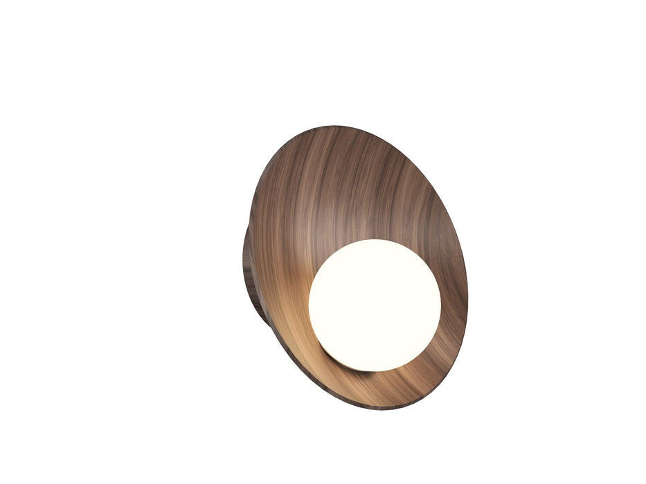 Accord Lighting 4218.18 One Light Wall Lamp, American Walnut