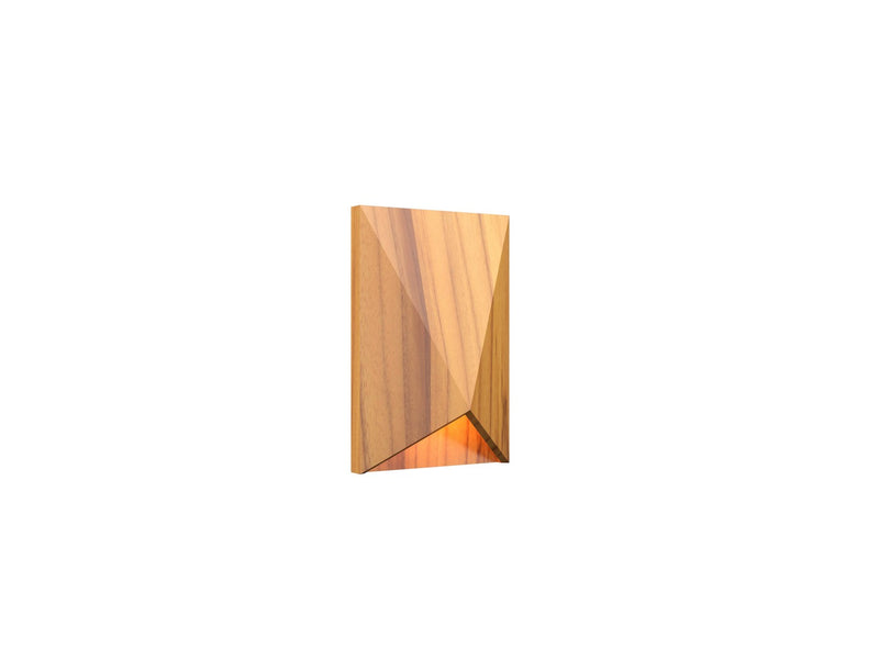 Accord Lighting 4219.12 One Light Wall Lamp, Teak