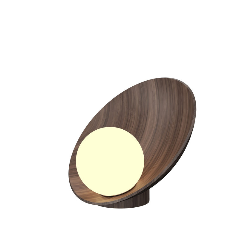 Accord Lighting 7102.18 One Light Table Lamp, American Walnut