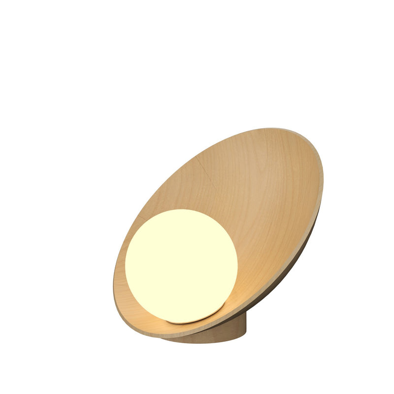 Accord Lighting 7102.34 One Light Table Lamp, Maple