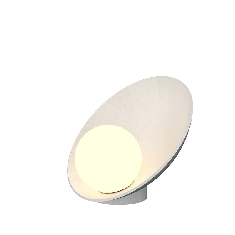 Accord Lighting 7102.47 One Light Table Lamp, Organic White