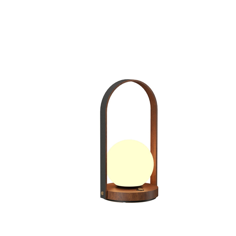 Accord Lighting 7104.06 One Light Table Lamp, Imbuia