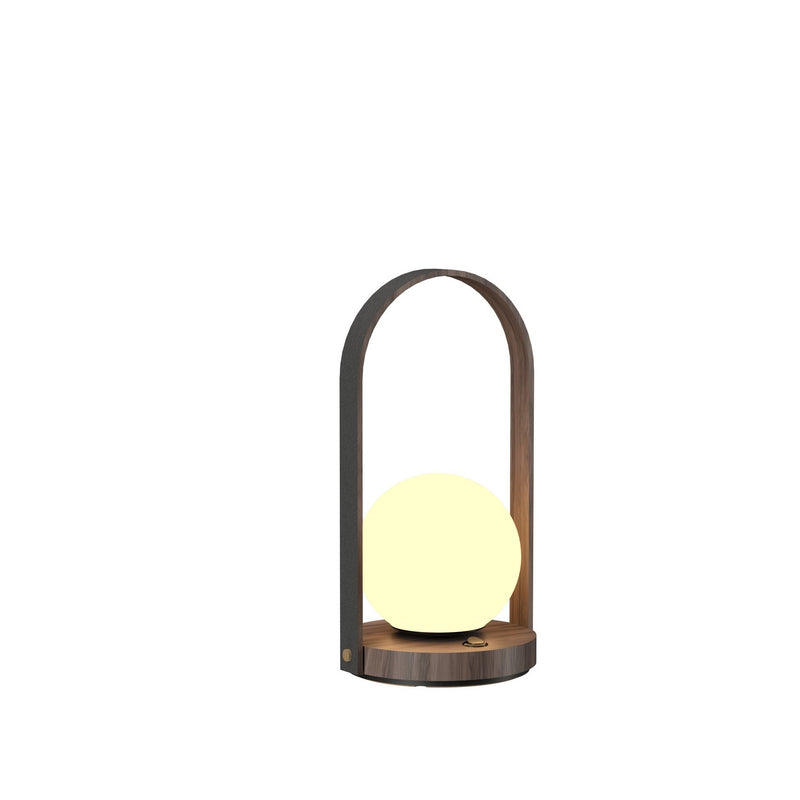 Accord Lighting 7104.18 One Light Table Lamp, American Walnut