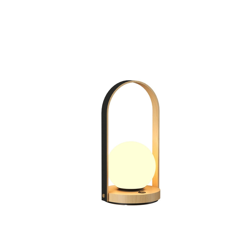 Accord Lighting 7104.34 One Light Table Lamp, Maple