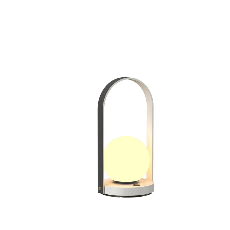 Accord Lighting 7104.47 One Light Table Lamp, Organic White