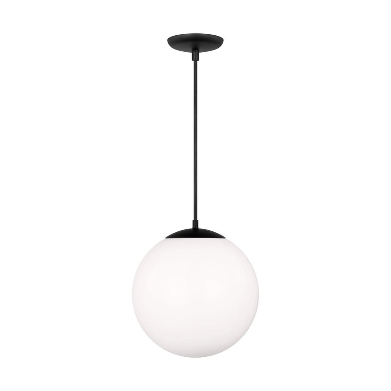 Visual Comfort Studio 6024-112 One Light Pendant, Midnight Black