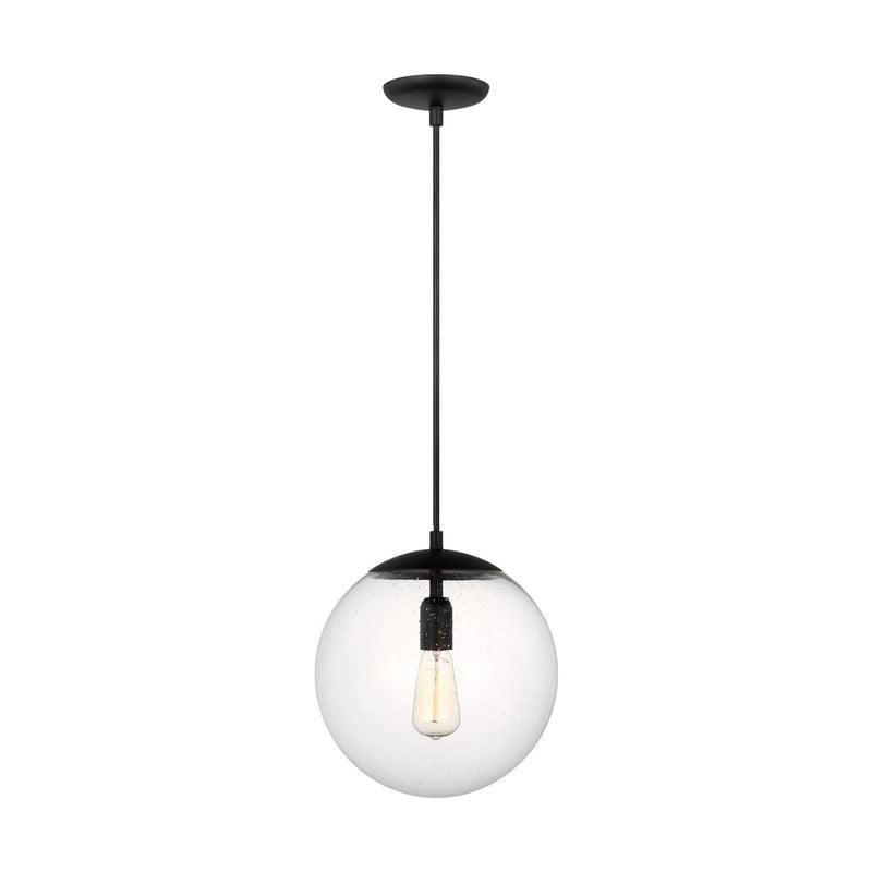 Visual Comfort Studio 6701801-112 One Light Pendant, Midnight Black