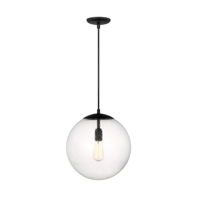 Visual Comfort Studio 6801801-112 One Light Pendant, Midnight Black